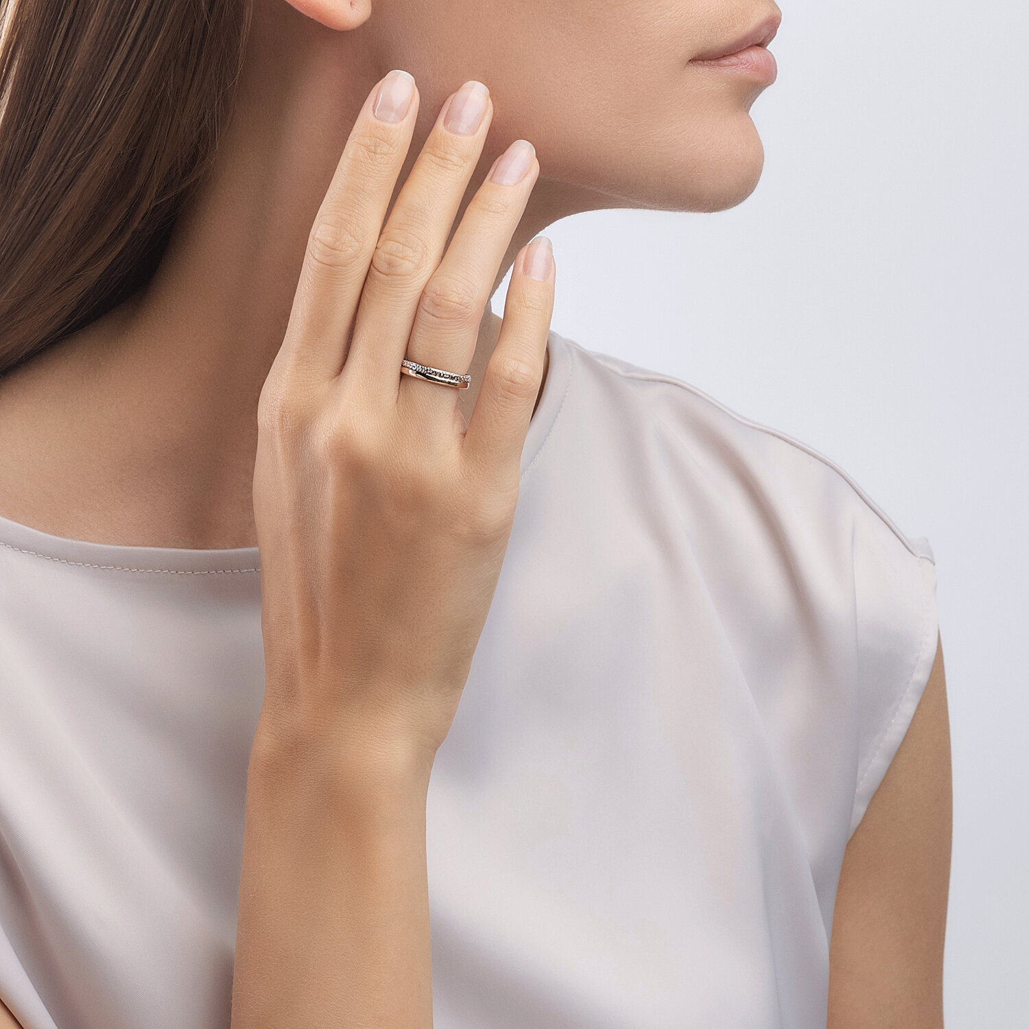 Кольцо 017120 &quot;Спаси и Сохрани&quot;