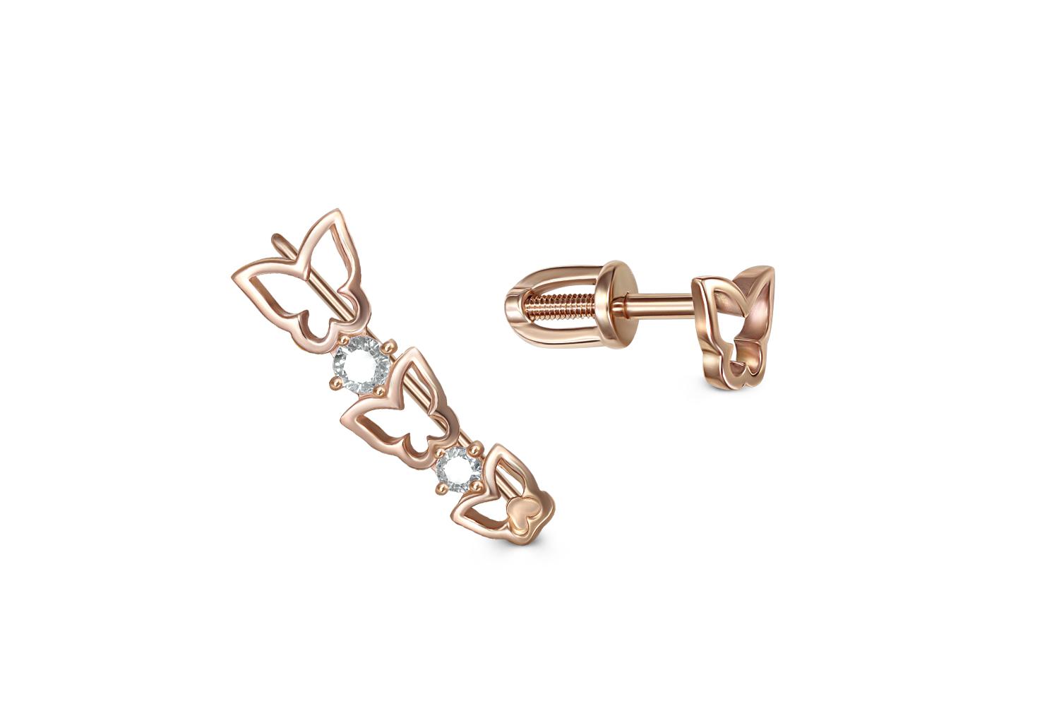 Серьги пусеты 097885_07_01_005_0004