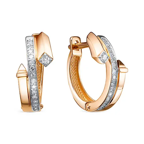 Серьги 5-6848-103-2К