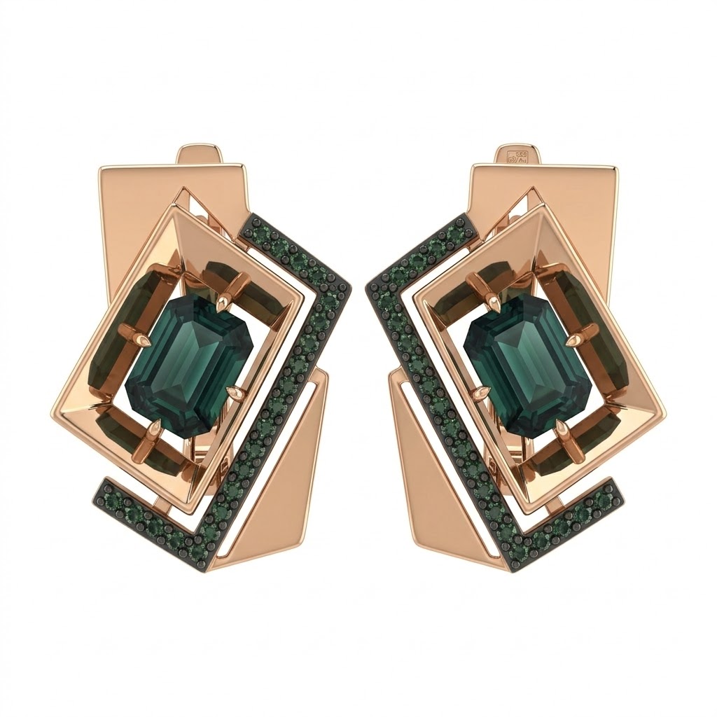 Серьги кл4236а-26-01