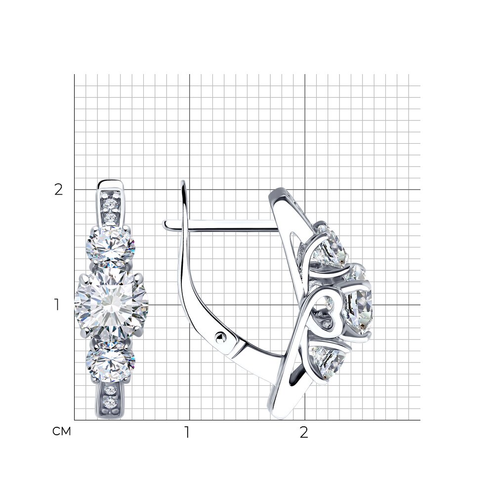Серьги 94-120-02151-1
