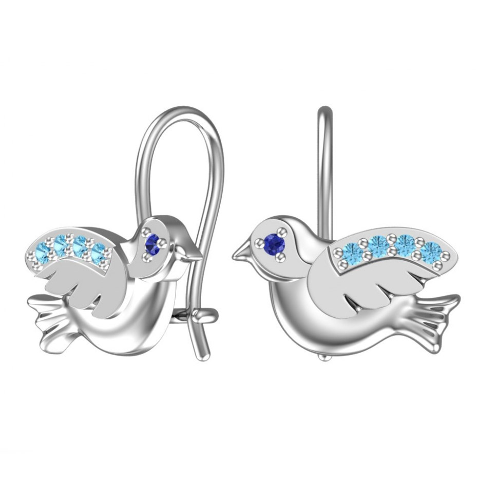 Серьги детские 0201548-02365
