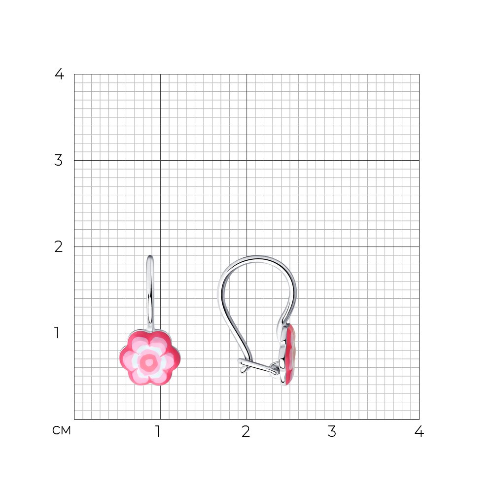 Серьги детские 94024292