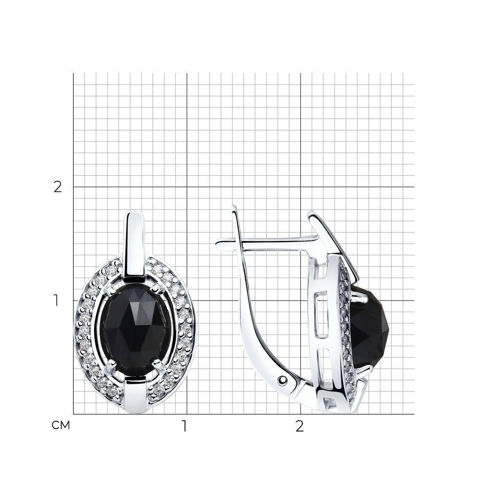 Серьги 92022060