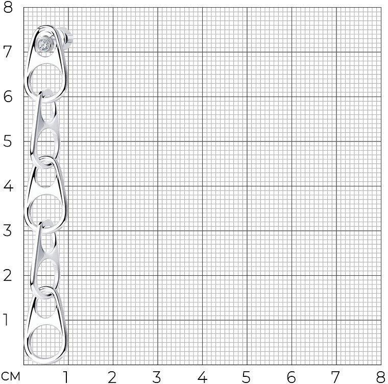 Серьга одиночная 94170160