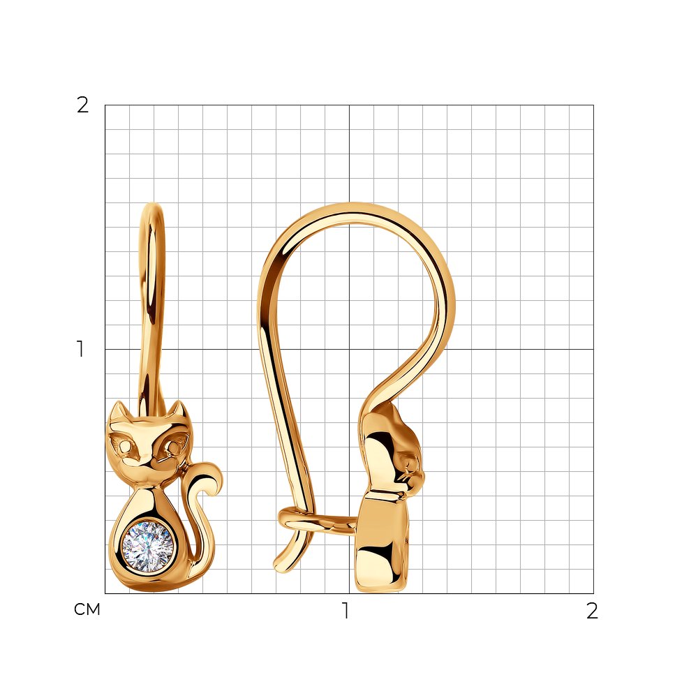 Серьги детские 028430