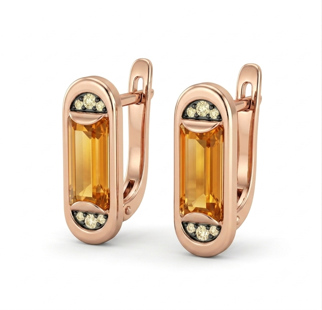 Серьги кл4600а-6-01