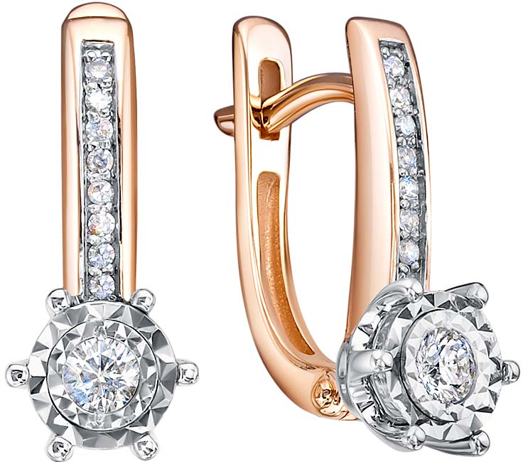 Серьги 5-5924-103И2-2К