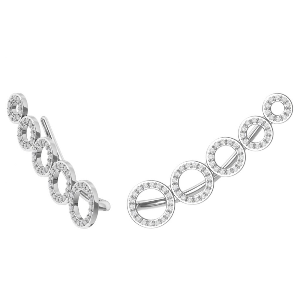 Серьги каффы 0201614-00775