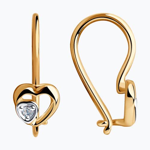 Серьги детские 31-120-00712-1