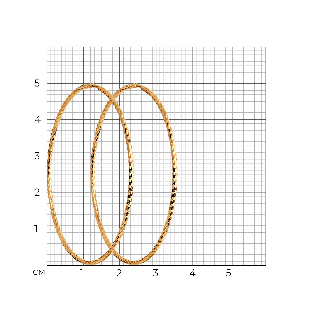 Серьги конго 140151