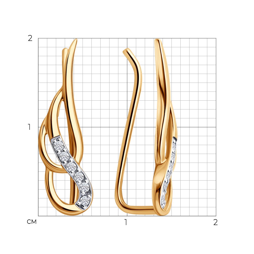 Серьги зажимы 0200882