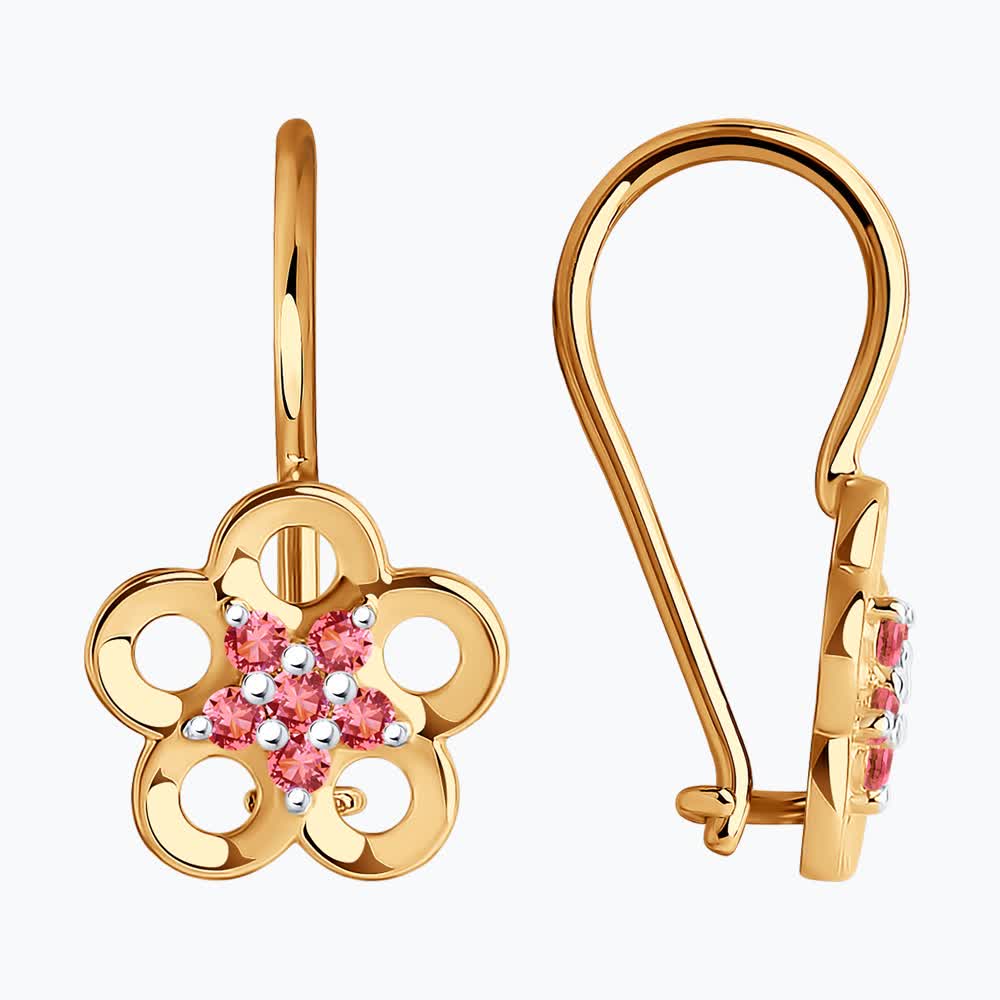 Серьги детские 51-120-01536-2