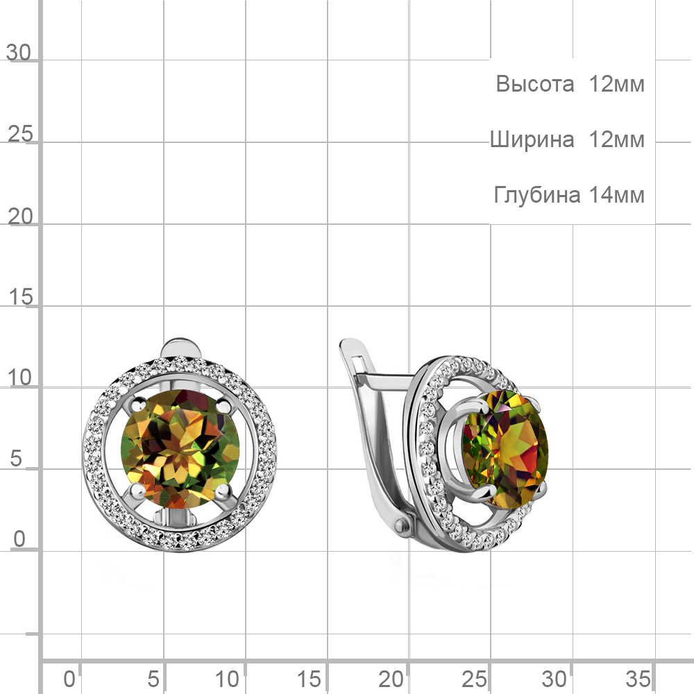 Серьги 4424519А.5