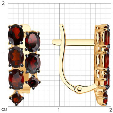 Серьги 51-320-01445-1