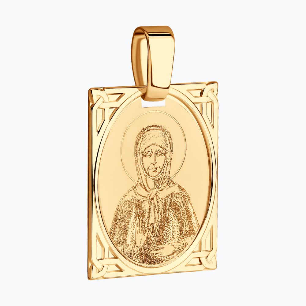 Подвеска 102265 "Святая блаженная Матрона Московская"