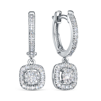 Серьги 5-7642-103ИНВ-2Б