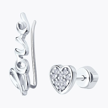 Серьги пусеты 94-122-02295-1