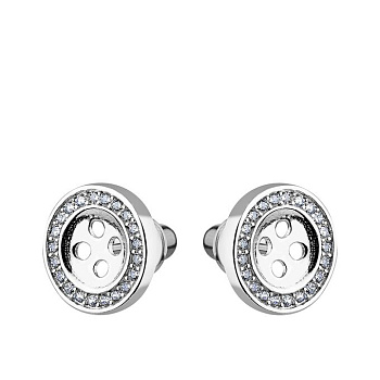 Серьги пусеты C1-SD-10080E