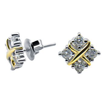 Серьги пусеты 2212720173gp