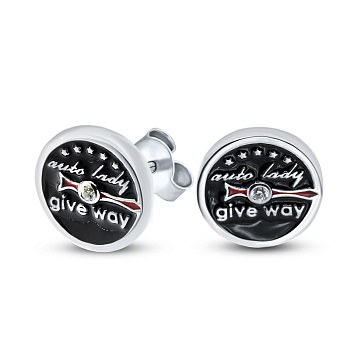 Серьги пусеты 220001S-148