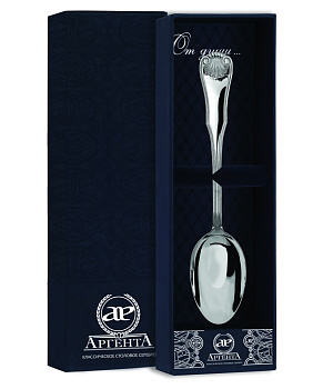 Ложка 263ЛЖ03801 чайная &quot;Визит&quot;+футляр